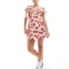 Miss Selfridge Petite Wrap Mini Tea Dress For Women Tbc Print