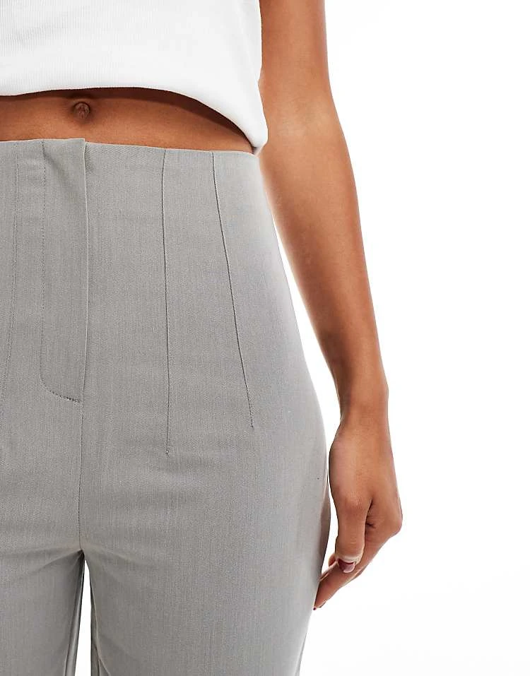 Miss Selfridge Essentials Cigarette Trouser In Grey For Women - Image 2